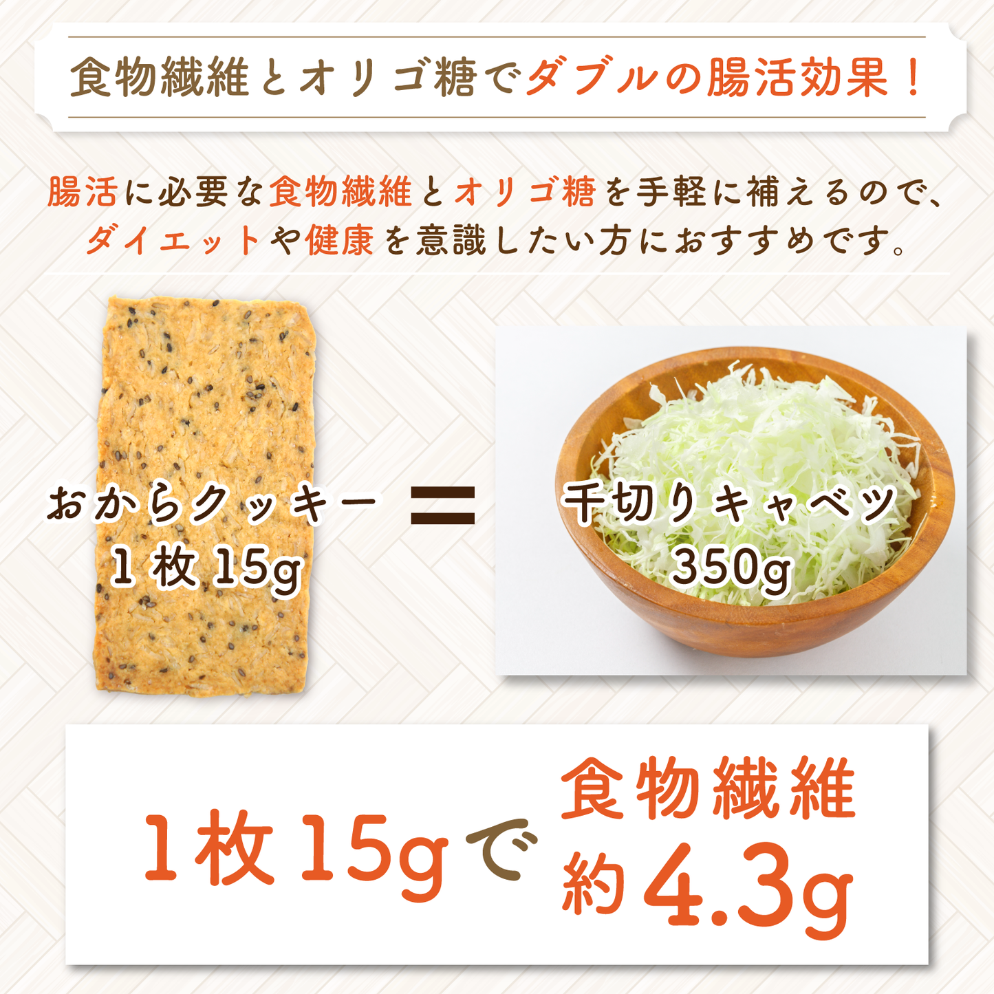 グルテンフリーのおからクッキー 5種セット30枚入り(5種×6枚)