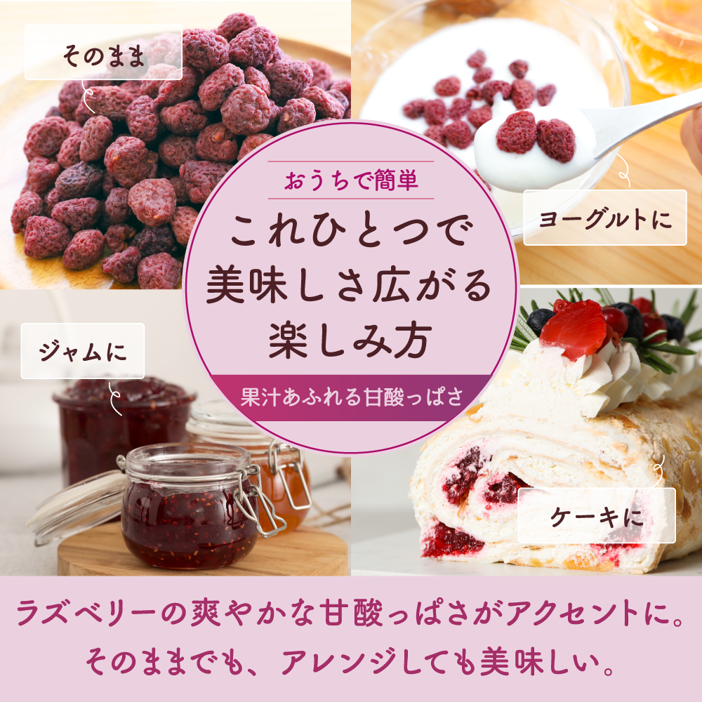 【無添加】ドライラズベリー