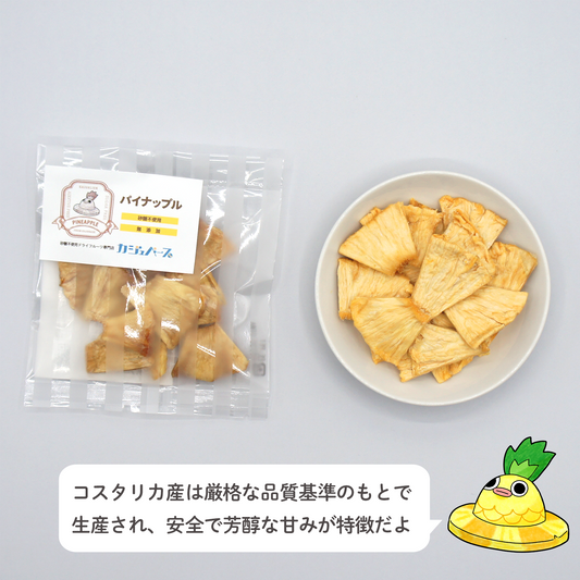 【無添加・砂糖不使用】ドライパイナップル 30g