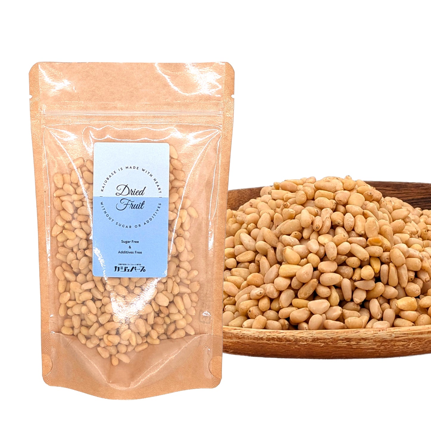 【無添加・無塩】松の実 スタンドパック 75g