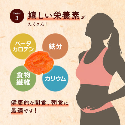 【砂糖不使用】ドライアプリコット（ルビーロイヤル種）