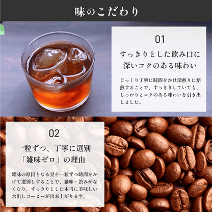 【SEKIYA COFFEE監修】水出しコーヒー