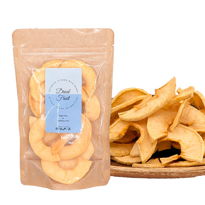 【無添加・砂糖不使用】国産リンゴチップス 福島県産 スタンドパック 25g