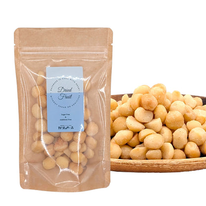 【無塩・無添加・ノンオイル】マカダミアナッツ スタンドパック 75g