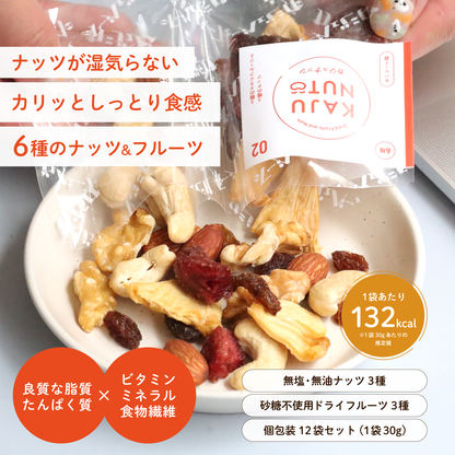 【砂糖不使用・無添加・無塩・ノンオイル】 本格ミックスナッツ&ドライフルーツ カジュナッツ02