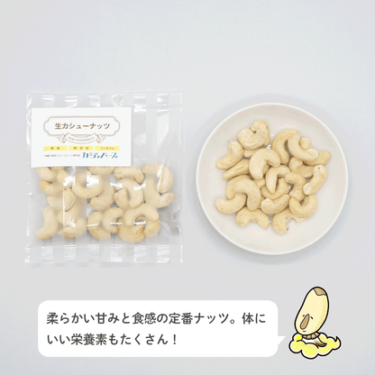 【無添加・無塩・ノンオイル】生カシューナッツ 30g